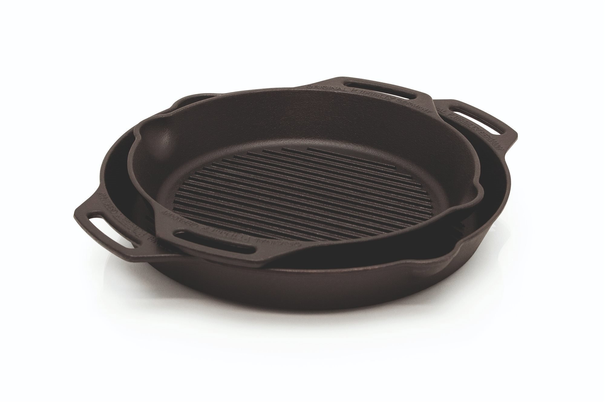 Petromax GP35 Grilovací litinová pánev se dvěma úchyty 35 cm