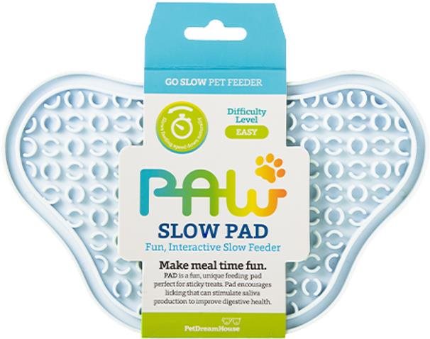 PetDreamHouse Paw Lick Pad Lízací podložka Baby Blue