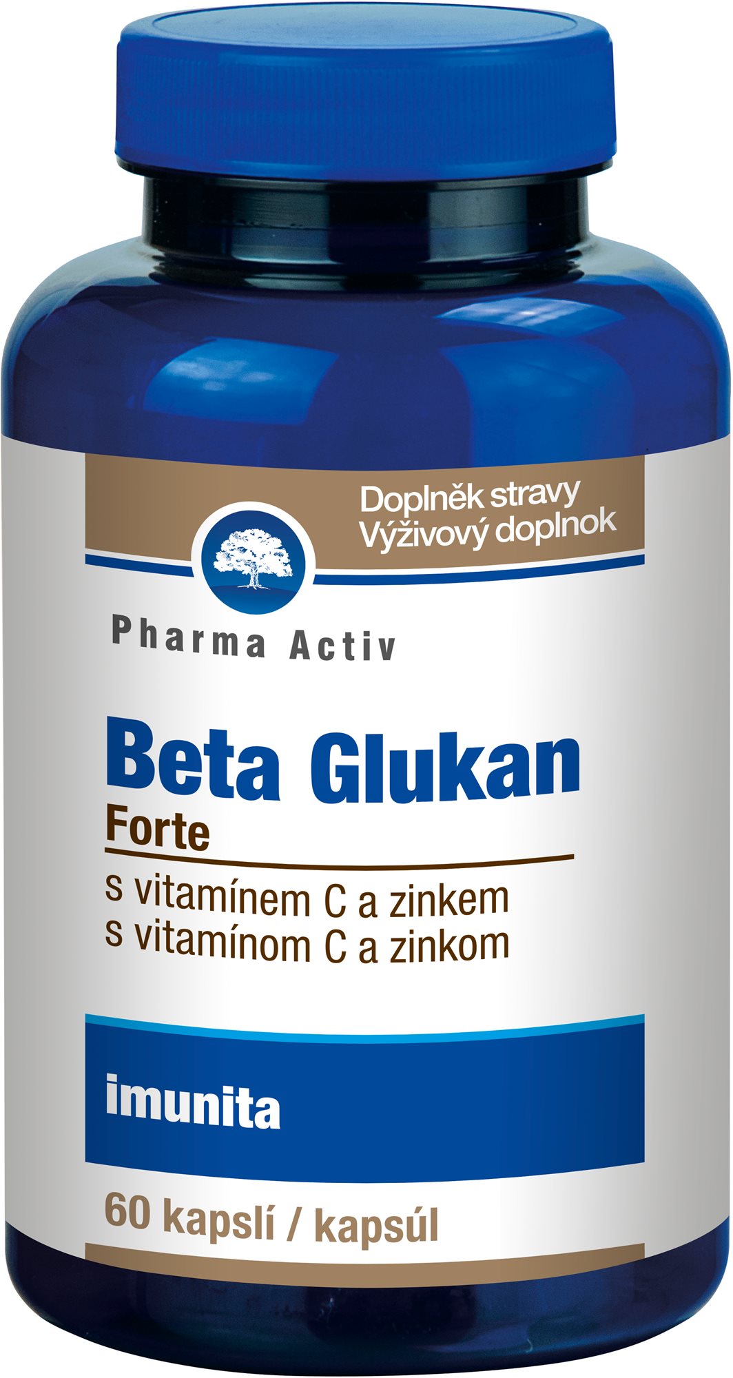 Pharma Activ Beta Glukan Forte, 60 kapslí