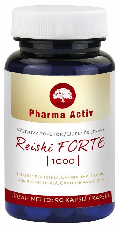 Pharma Activ Reishi FORTE 1000, 90 kapslí
