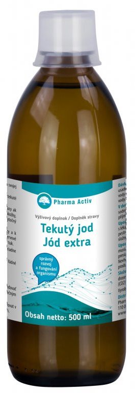 Pharma Activ Jod extra tekutý 500ml