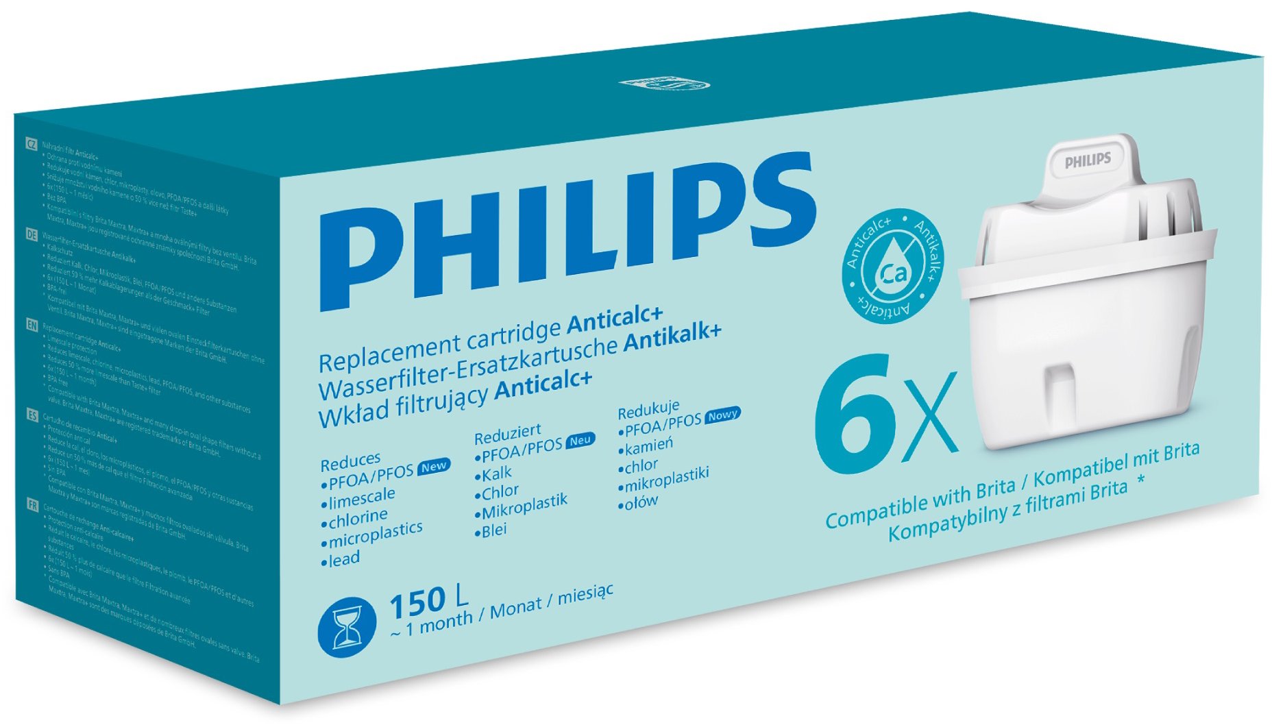 Philips Softening+ AWP230 6 pack