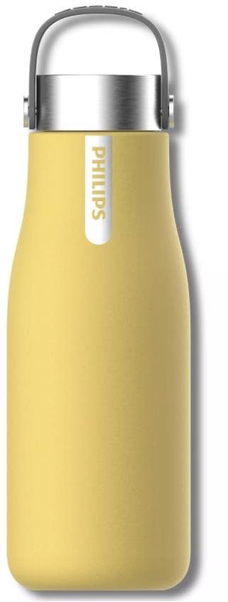 AQUASHIELD PHILIPS GoZero UV samočistící lahev 590 ml žlutá