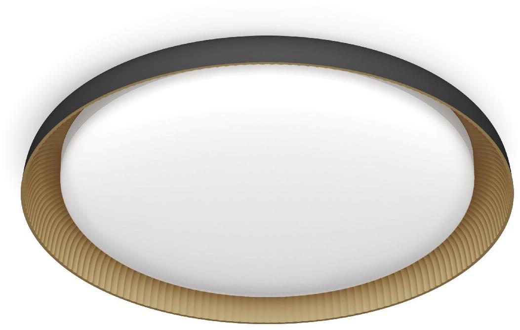 Philips Pebblo UltraEfficient stropní svítidlo LED, 10 W, 1950 lm, 4000 K, černé