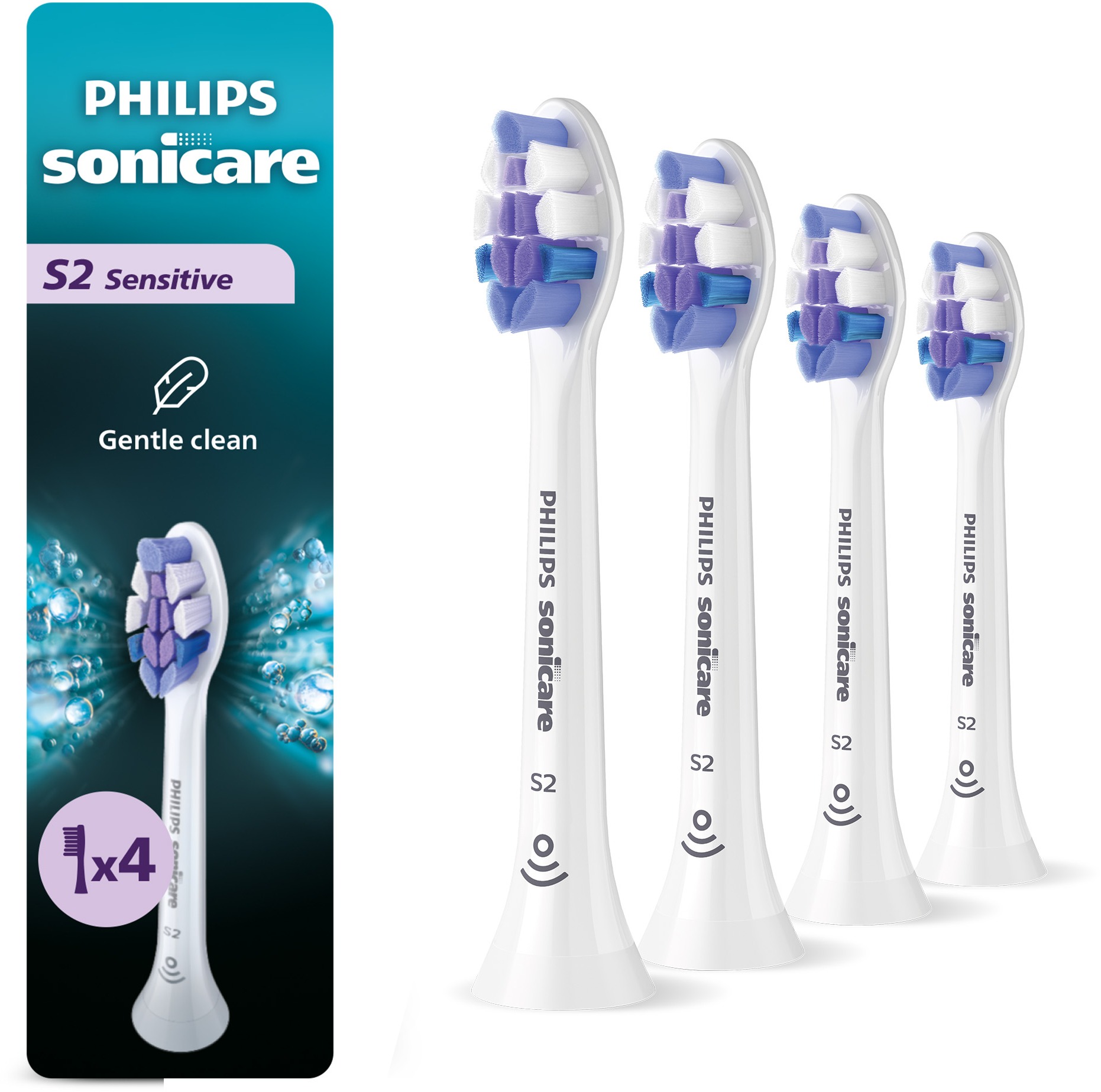 Philips Sonicare Sensitive HX6054/87 4 ks