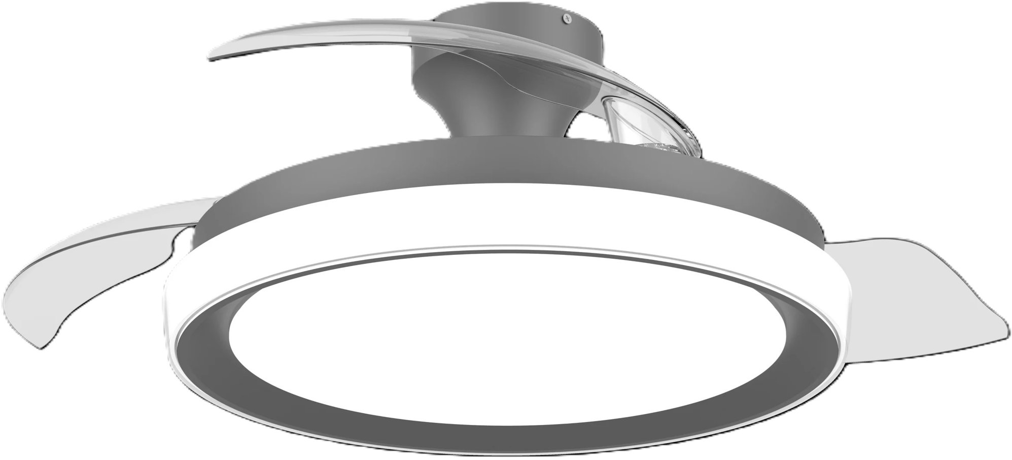 Philips Bliss DC stropní ventilátor a svítidlo 28 W+35 W černý