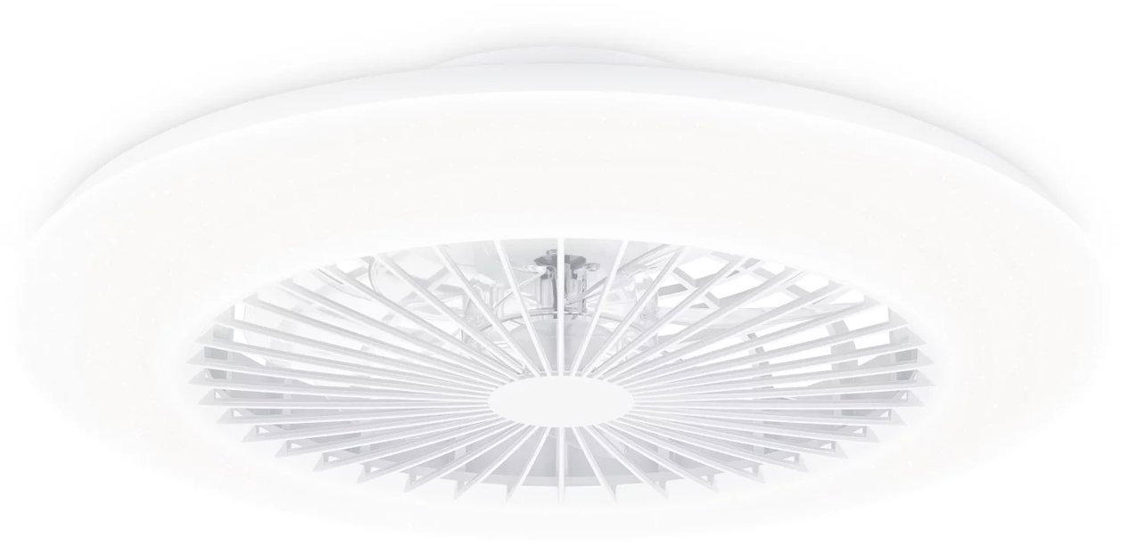 Philips Amigo Stropní svítidlo s ventilátorem 20 W+42 W, 4400 lm, AC 220–240, 2700-4000-6500 K, IP20
