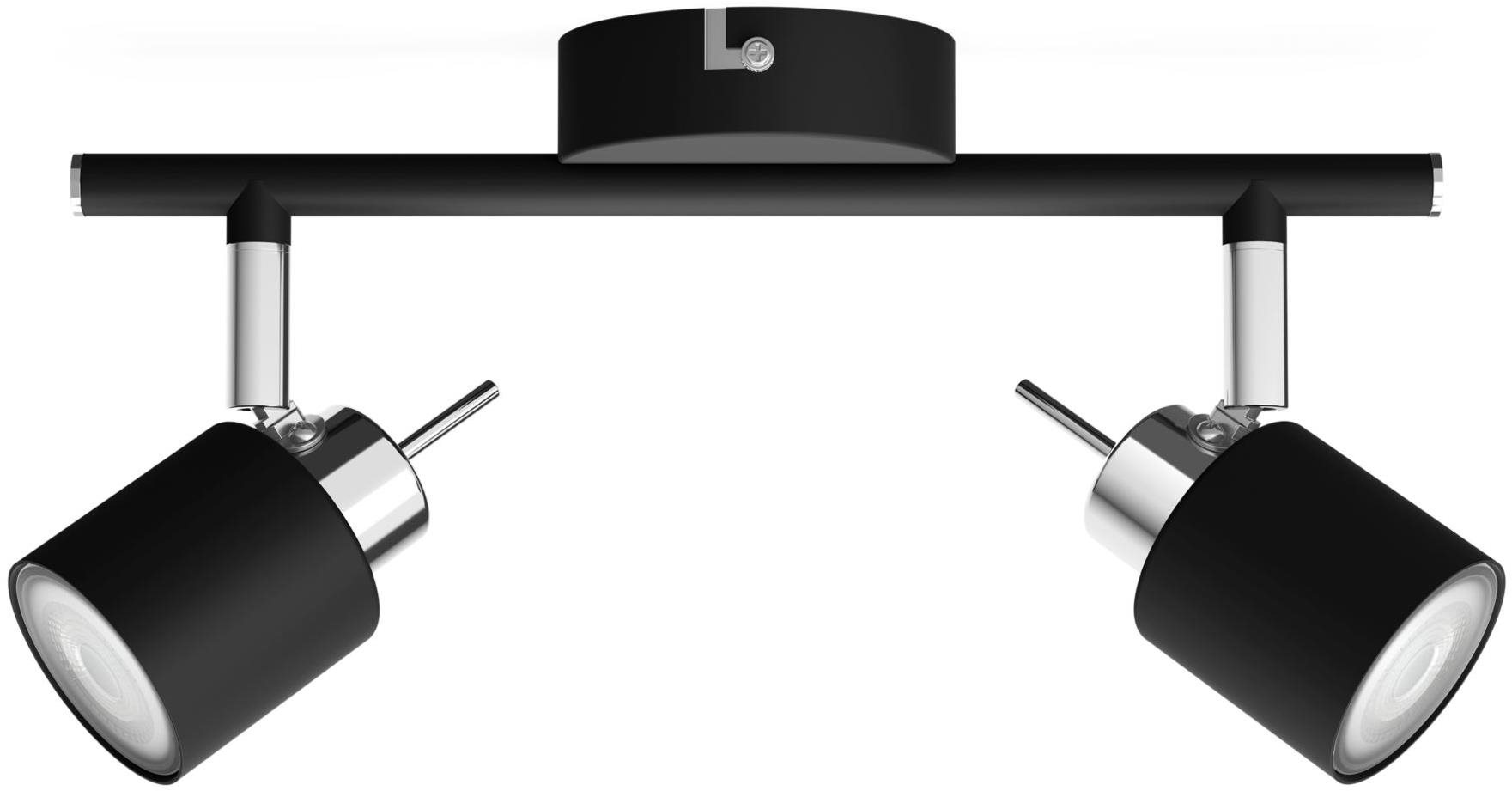 Philips Meranti bodové svítidlo 2 × GU10 35 W, bez zdroje IP20, černé