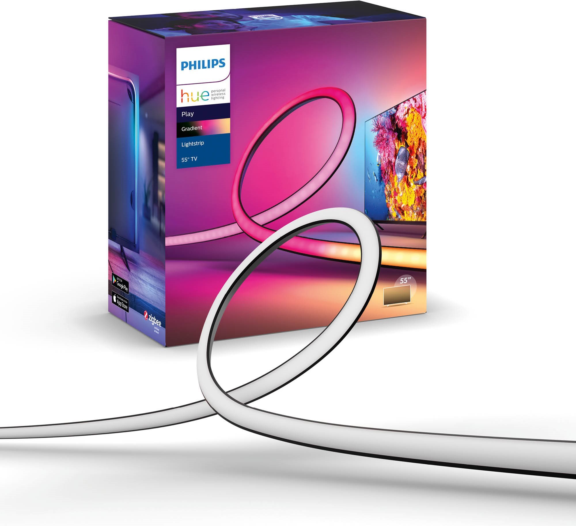 Philips Hue Gradient lightstrip 55"