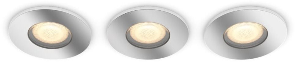 Philips Hue White Ambience Adore Hue recessed chrome 3x5W 230V