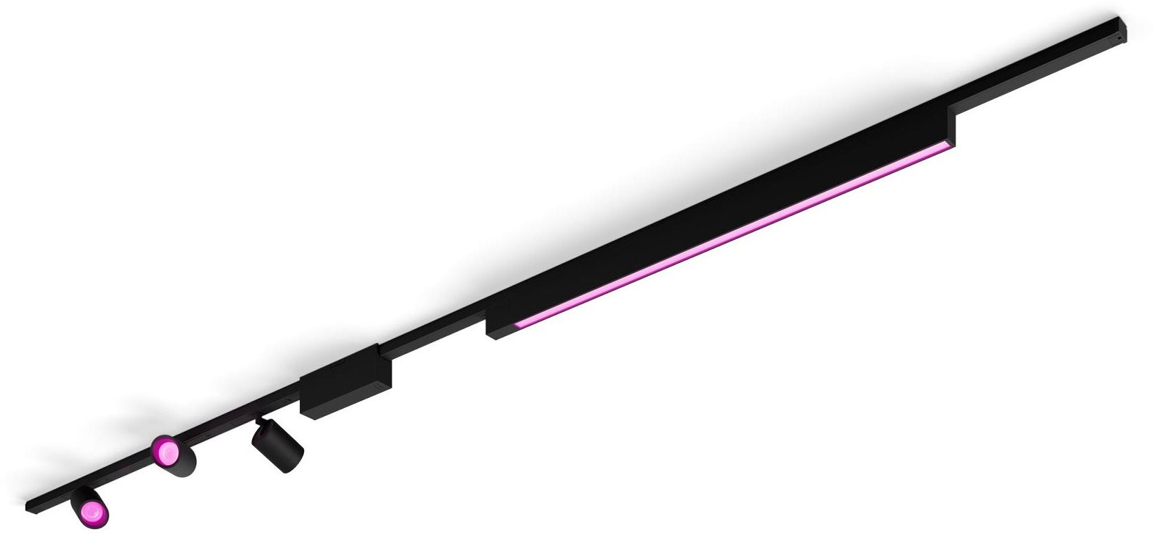 Philips Hue White and Color Ambiance Perifo stropní světlo bodové a panel černé