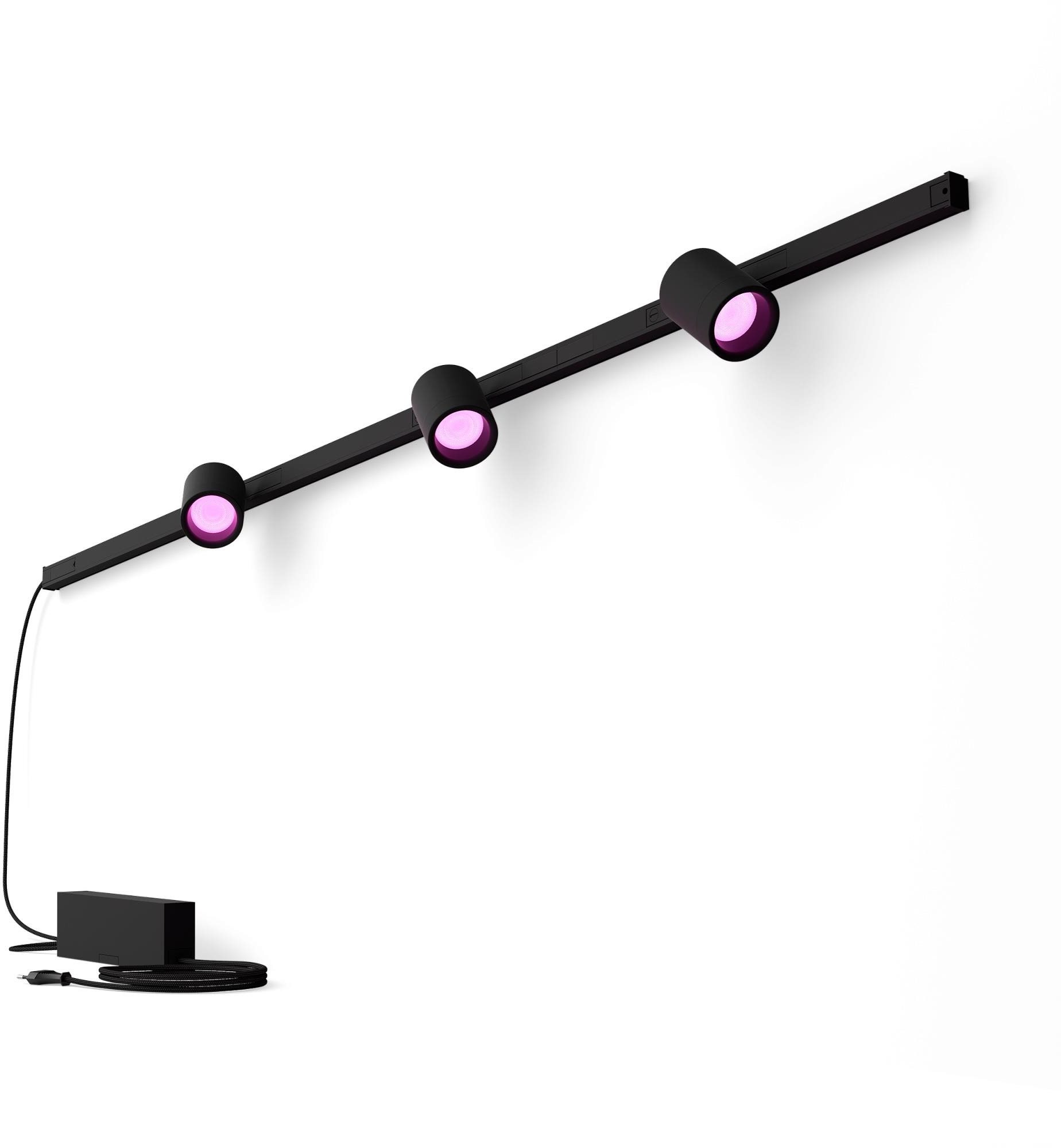 Philips Hue White and Color Ambiance Perifo nástěnné světlo bodové a panel černé