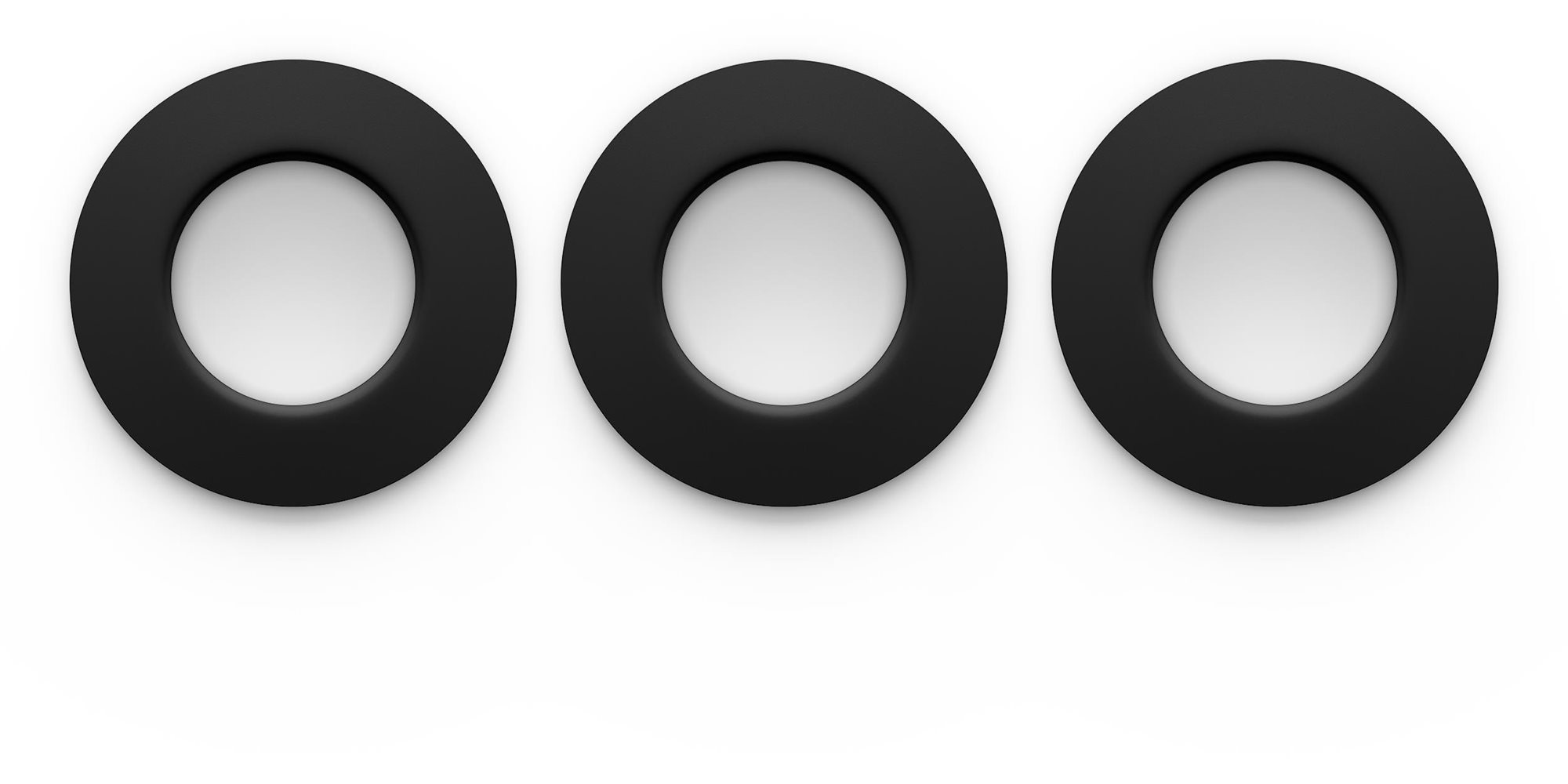 Philips Hue WCA 3 x Slim S, černé