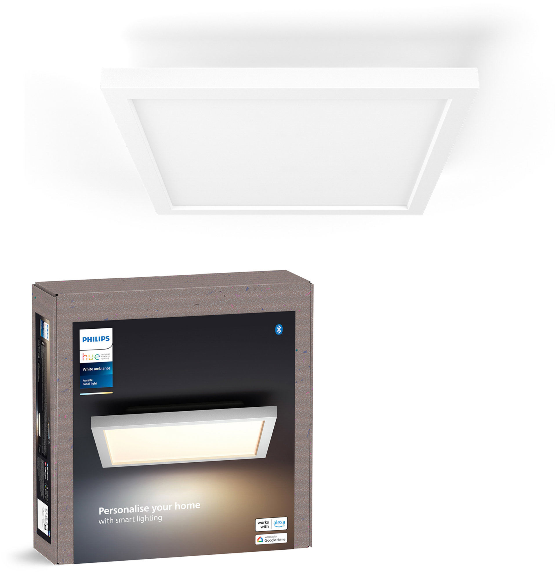 Philips Hue Aurelle Panel SQ S white