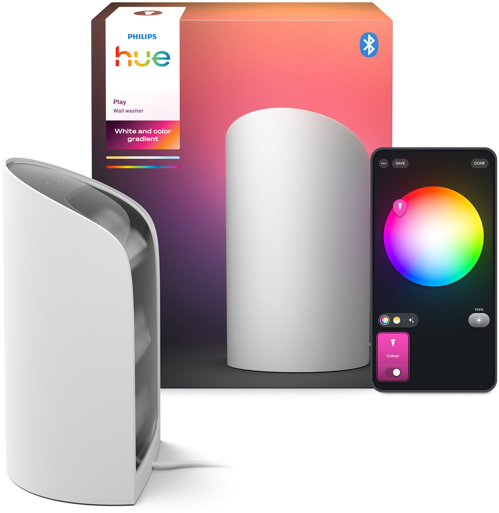 Philips Hue Wall washer, bílá