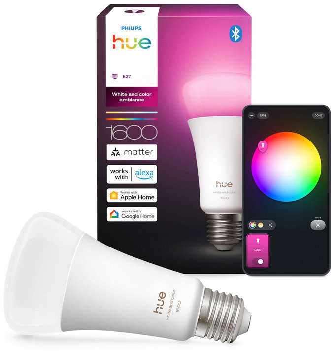 Philips Hue White and Color Ambiance 11,8W 1600 E27