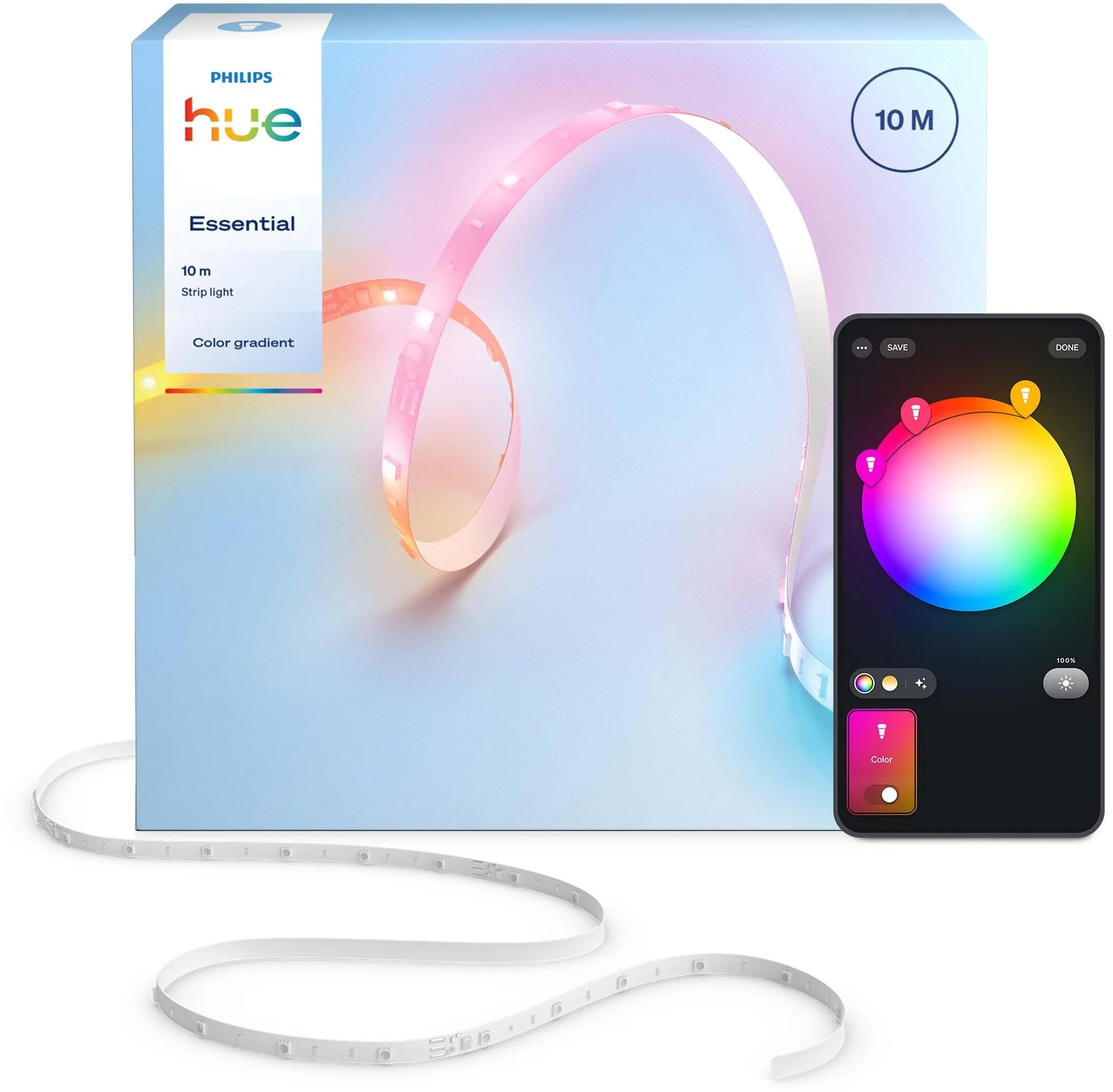 Philips Hue Essential RGBIC RGB 10 m