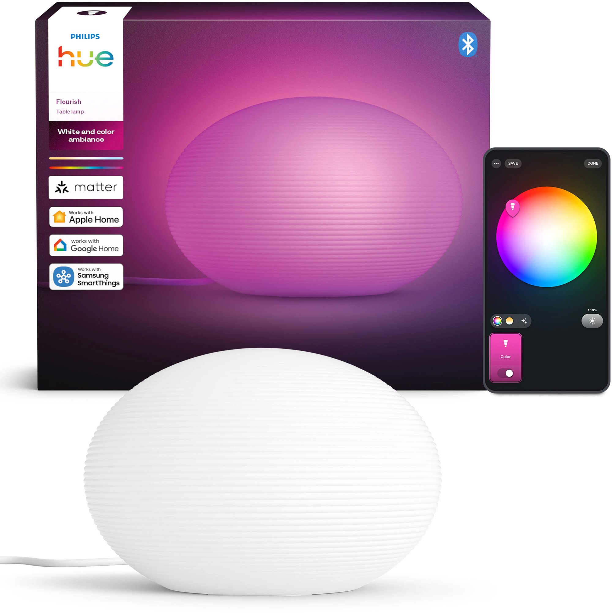 Philips Hue Flourish table WCA