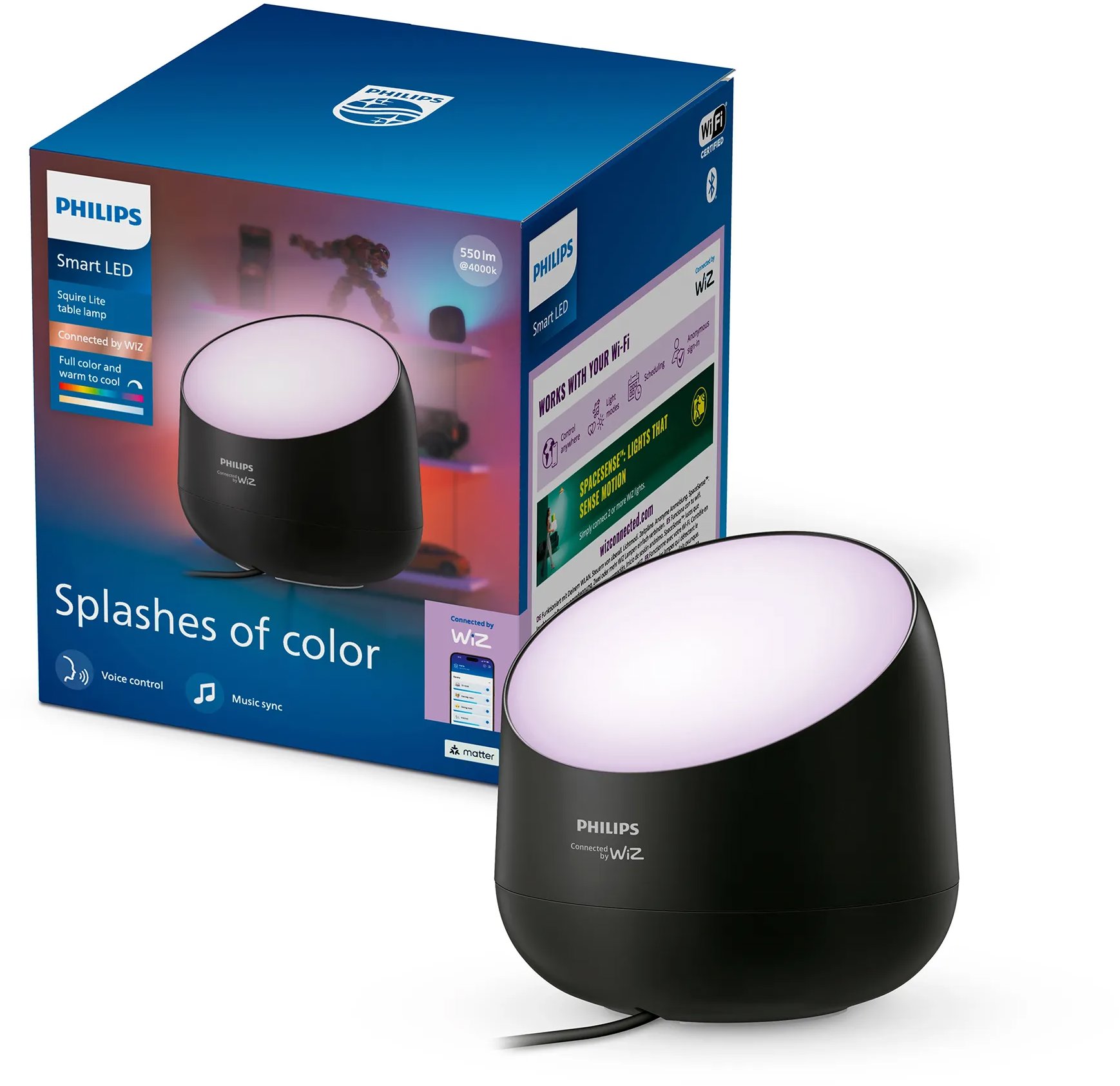 Philips Squire Lite Black EU