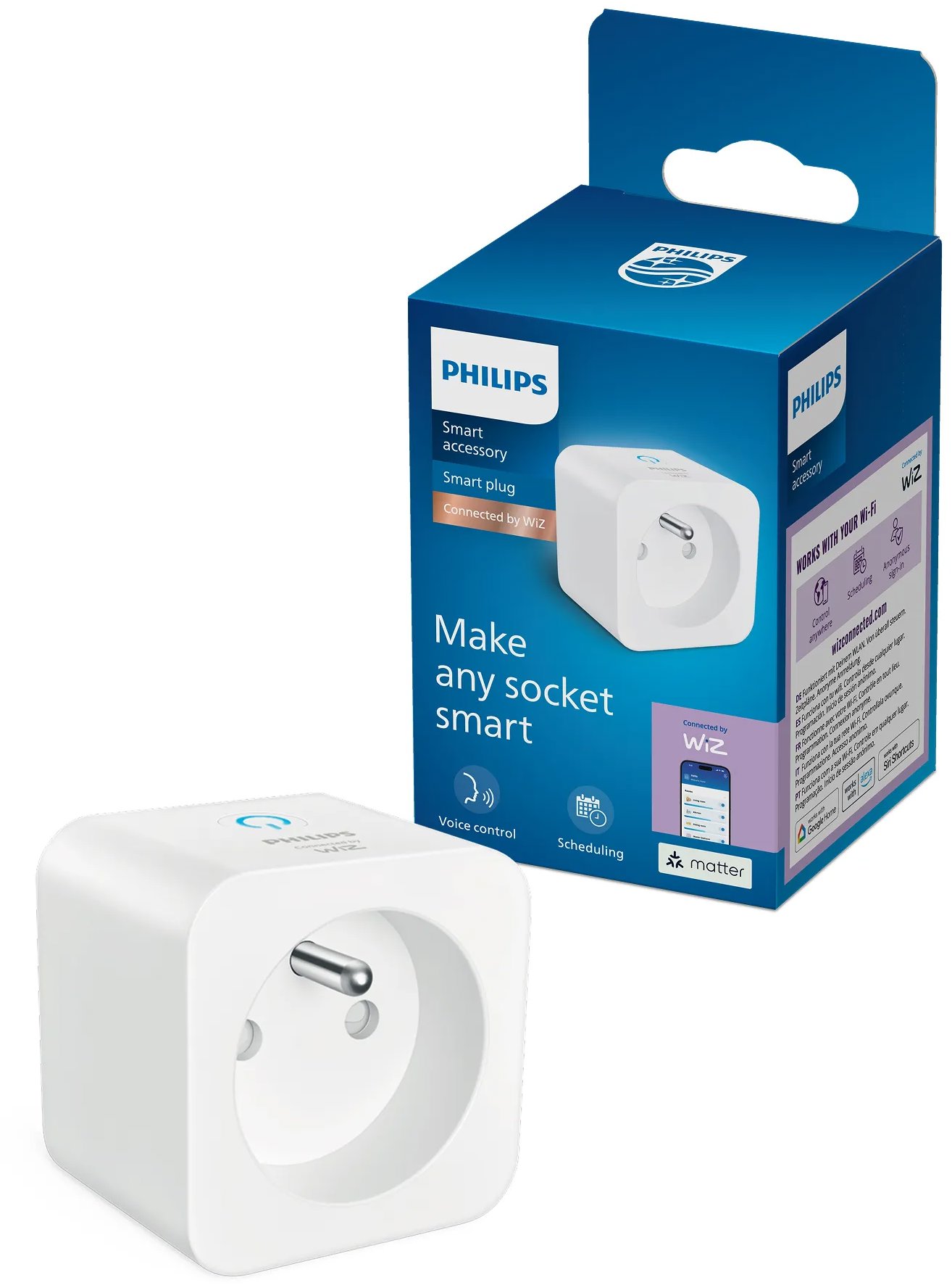 Philips Smart Plug Type-E 1PK Matter