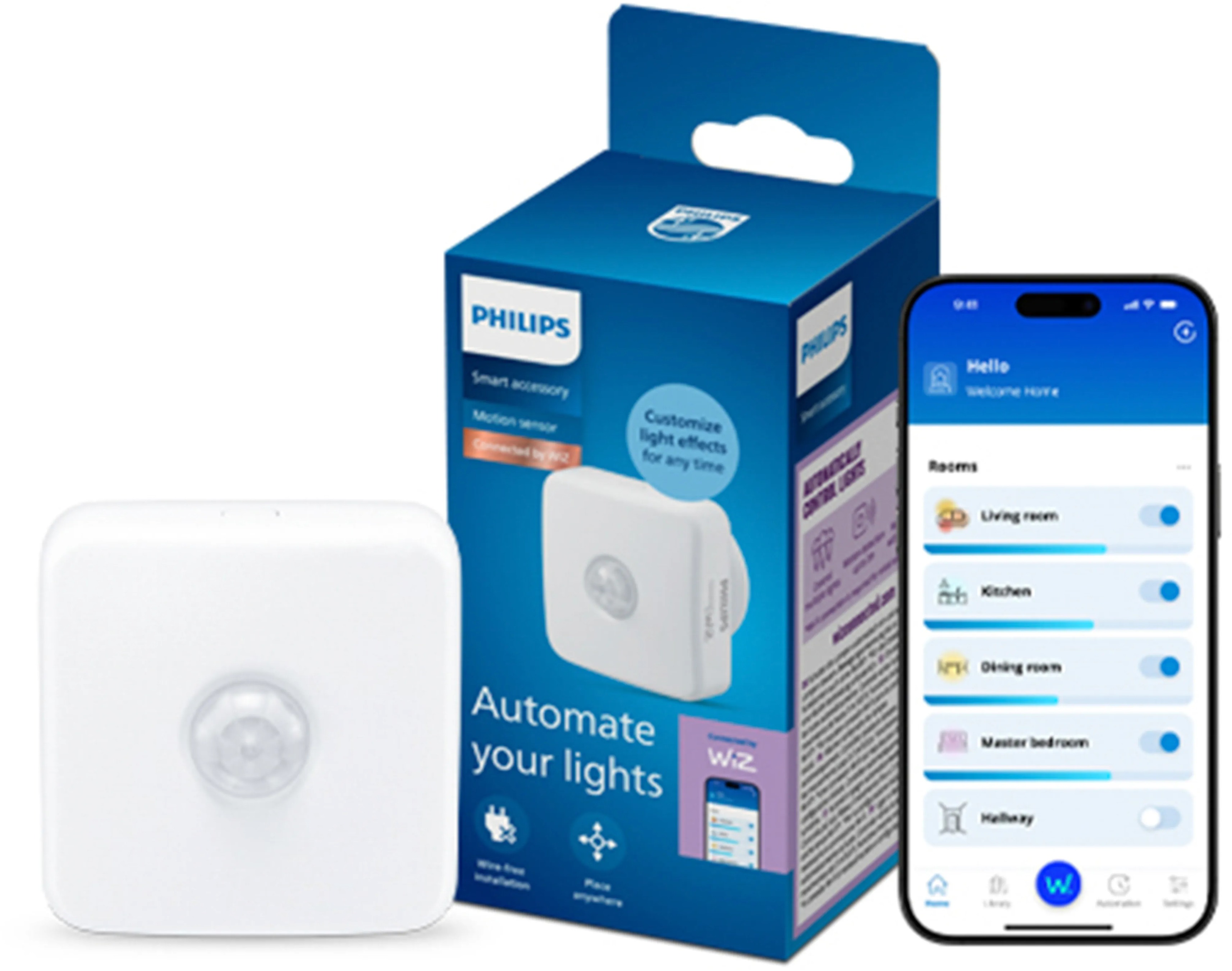 Philips Smart LED Motion Sensor with Batteries