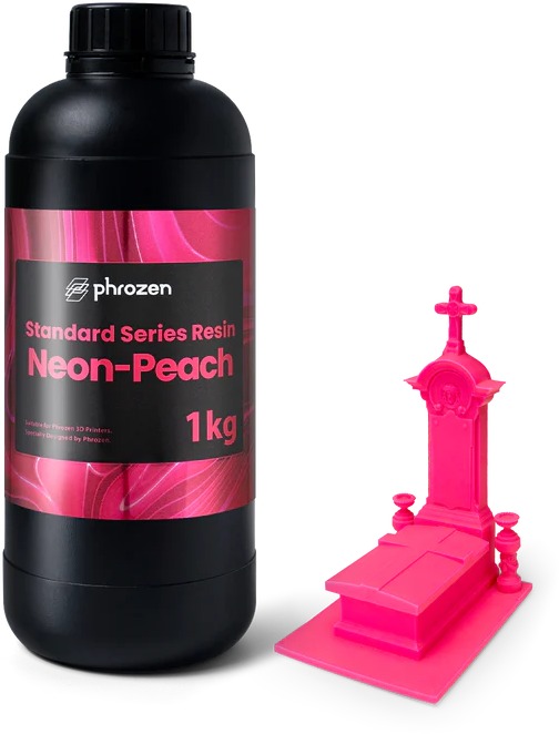 Phrozen Standard Resin 1kg, Neon Peach