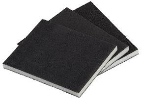 WOLFCRAFT Houba brusná, 3ks 2895000