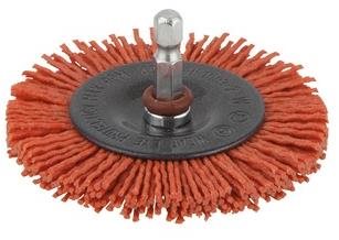 WOLFCRAFT Kotouč nylonový drátěný kartáč 100x10mm 1502000