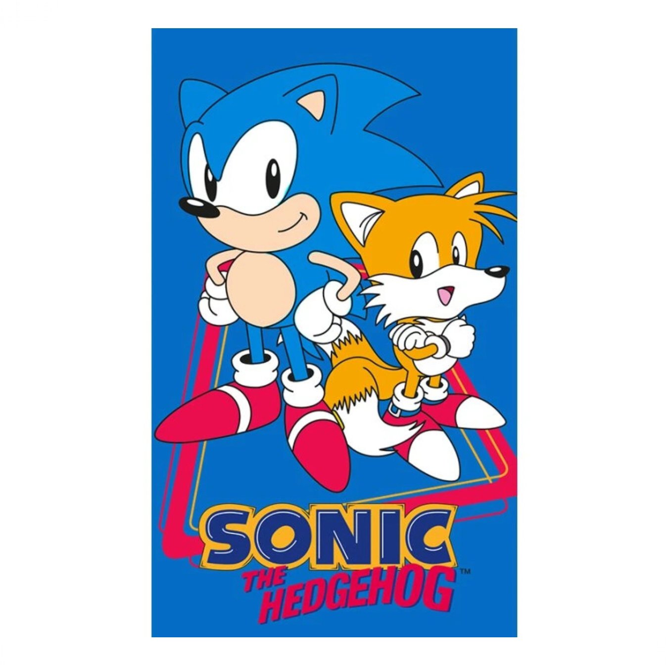 Carbotex Dětský ručník Ježek Sonic 30 × 50 cm