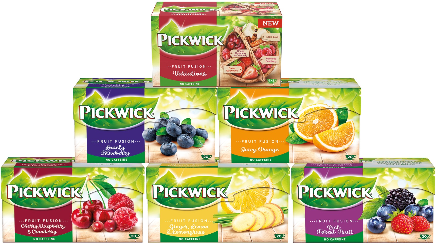 Pickwick mix ovocných čajů