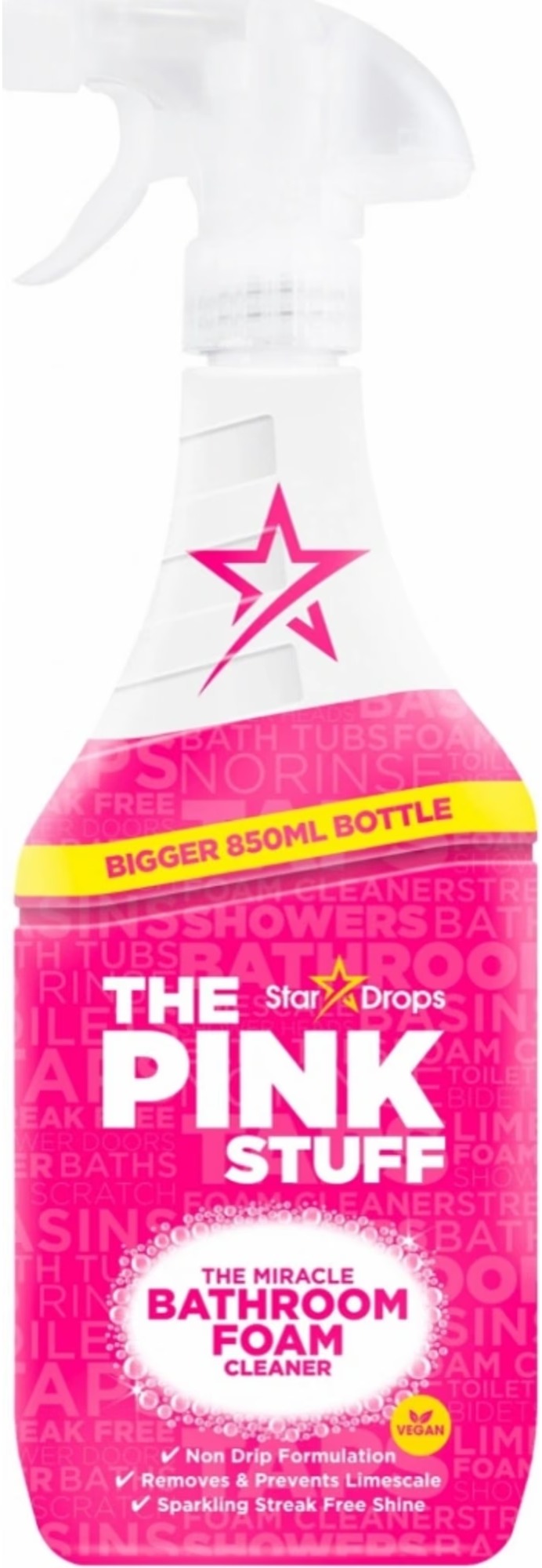 Pink stuff Zázračný pěnový čistič koupelen 850 ml