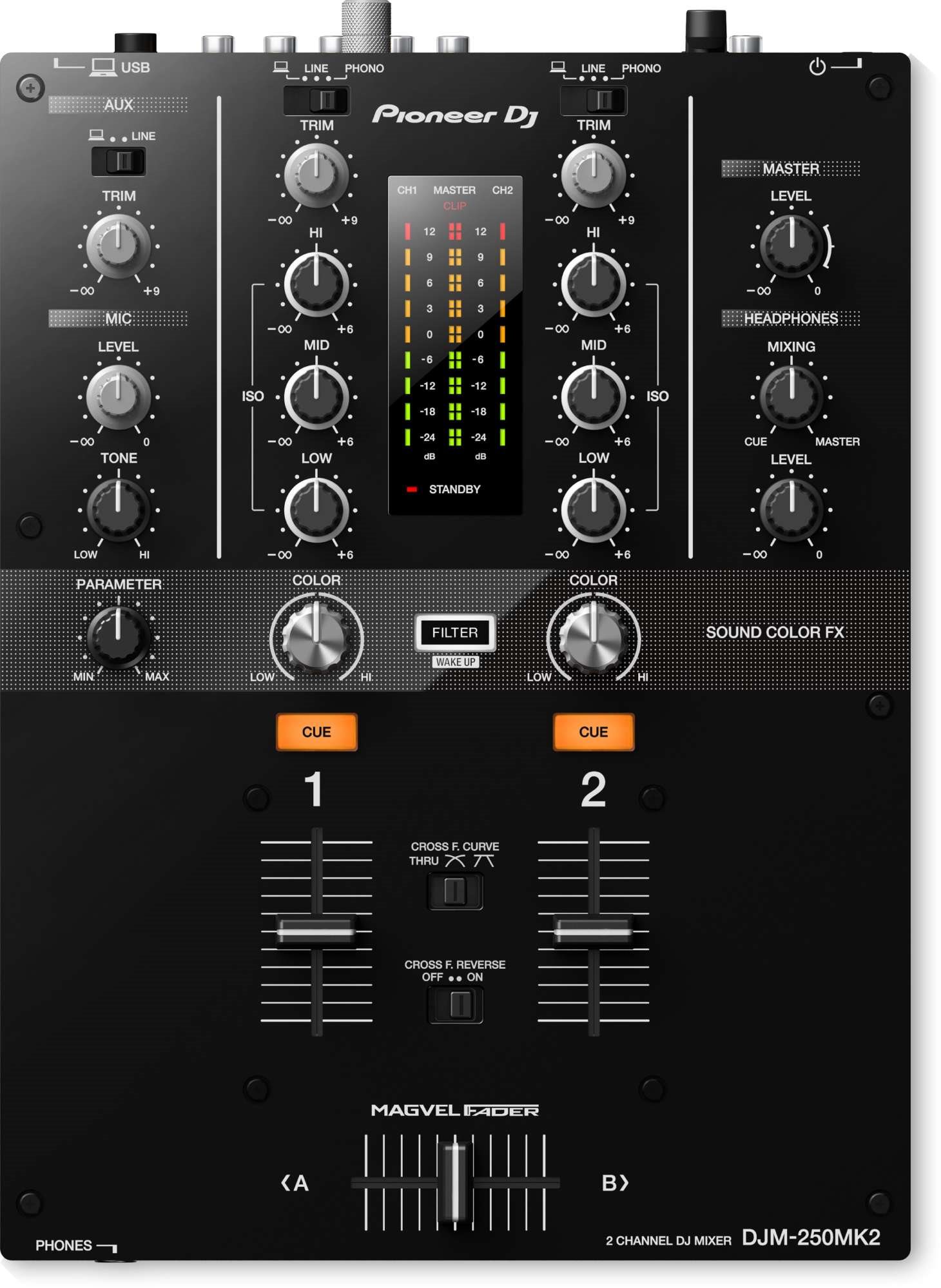 Pioneer DJM-250MK2 černá