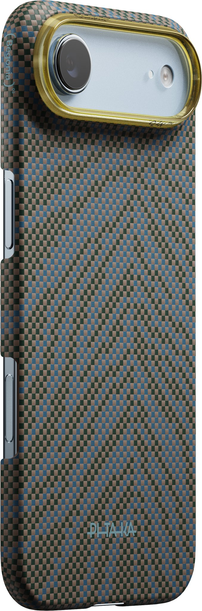 Pitaka Edge Case Breath of Veins Dive Green iPhone Air