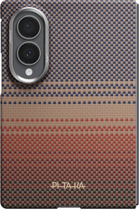 Pitaka Edge Case Full Set With Screen Protector Sunset Samsung Galaxy Z Fold 8