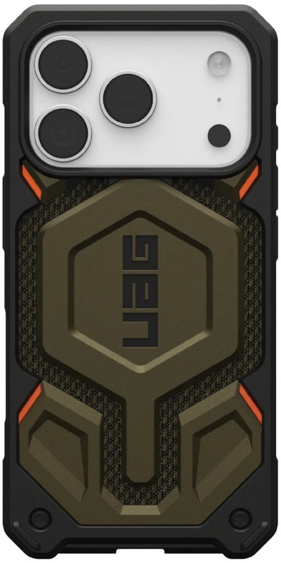 UAG Monarch Pro MagSafe Kevlar Element Green iPhone 18 Pro Max/17 Pro Max