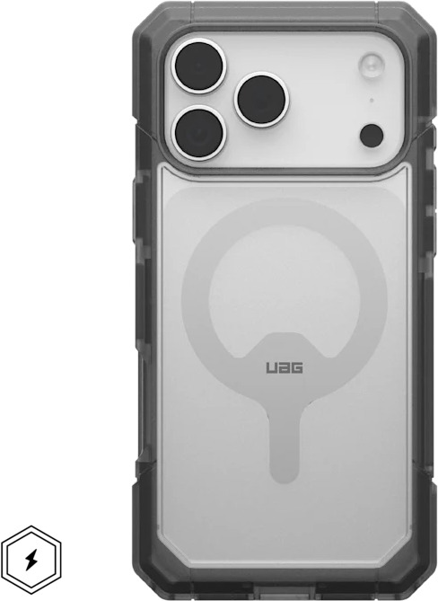 UAG Trooper MagSafe Clear/Ash iPhone 18 Pro/17 Pro