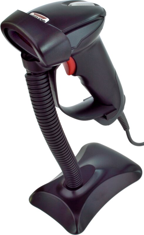 Čtečka čárových kódů Virtuos HT-900A USB v černé barvě