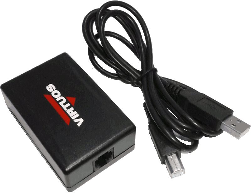 Virtuos USB adaptér pro pokladní zásuvku