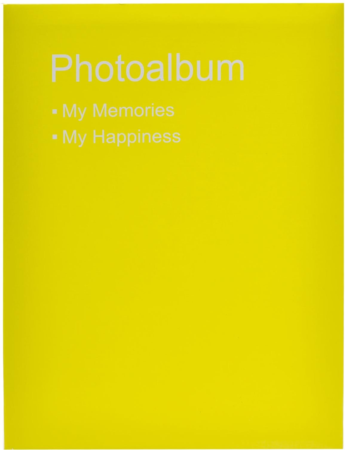 Žluté fotoalbum KPH Conception pro 200 fotografií