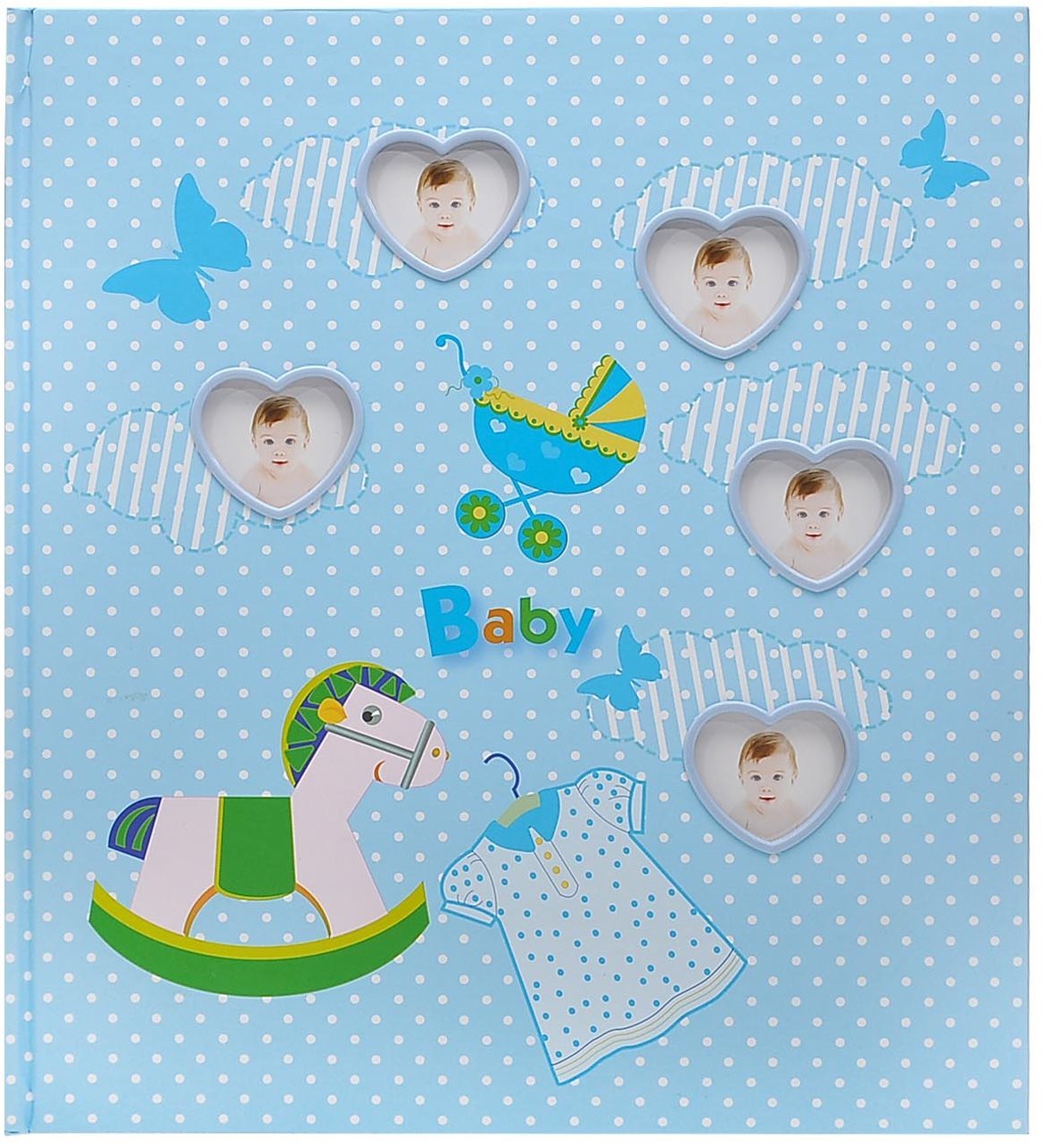 KPH Fotoalbum Baby moments modré