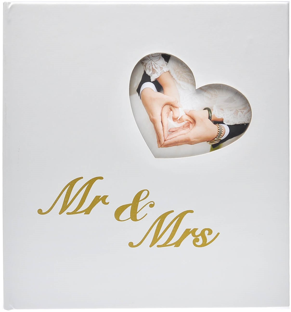 KPH Fotoalbum svatební Mr a Mrs bílá
