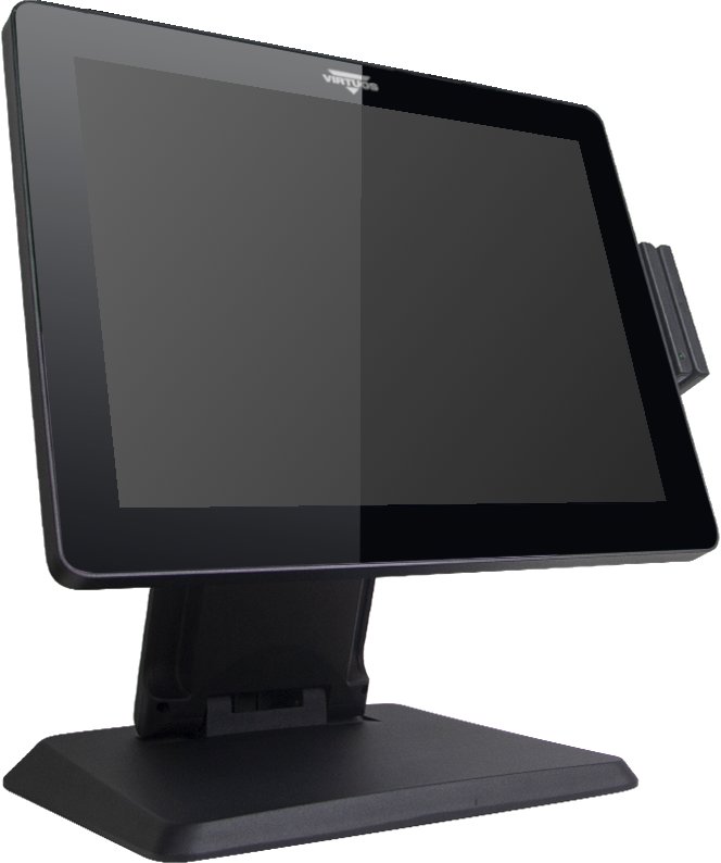 Virtuos 15'' LCD BMonitor BM-1500 s dotykovou obrazovkou a čtečkou karet