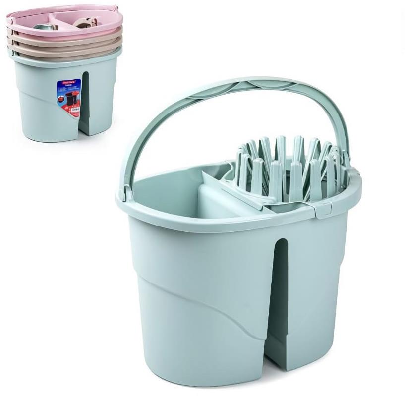 Plastic Forte Vědro 16 l dělené + ždímací koš SURT