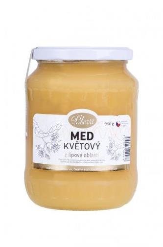 Pleva Med květový z lipové oblasti 950 g