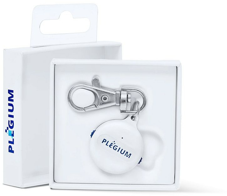 Plegium Smart Emergency Button – chytrý osobní alarm, bílý