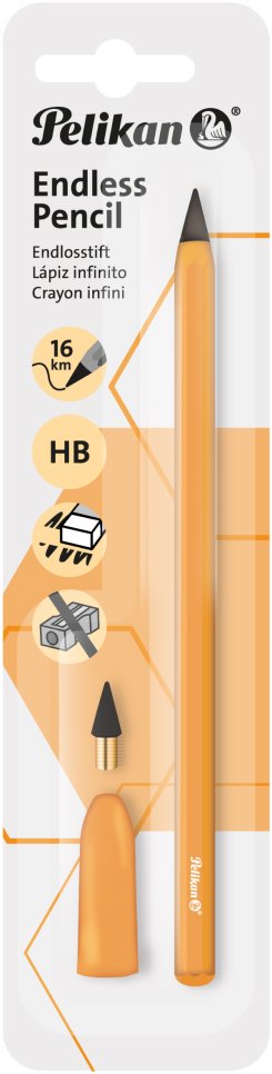 PELIKAN nekonečná HB, oranžovo-hnědá