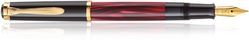 PELIKAN M200 Red Marbled EF