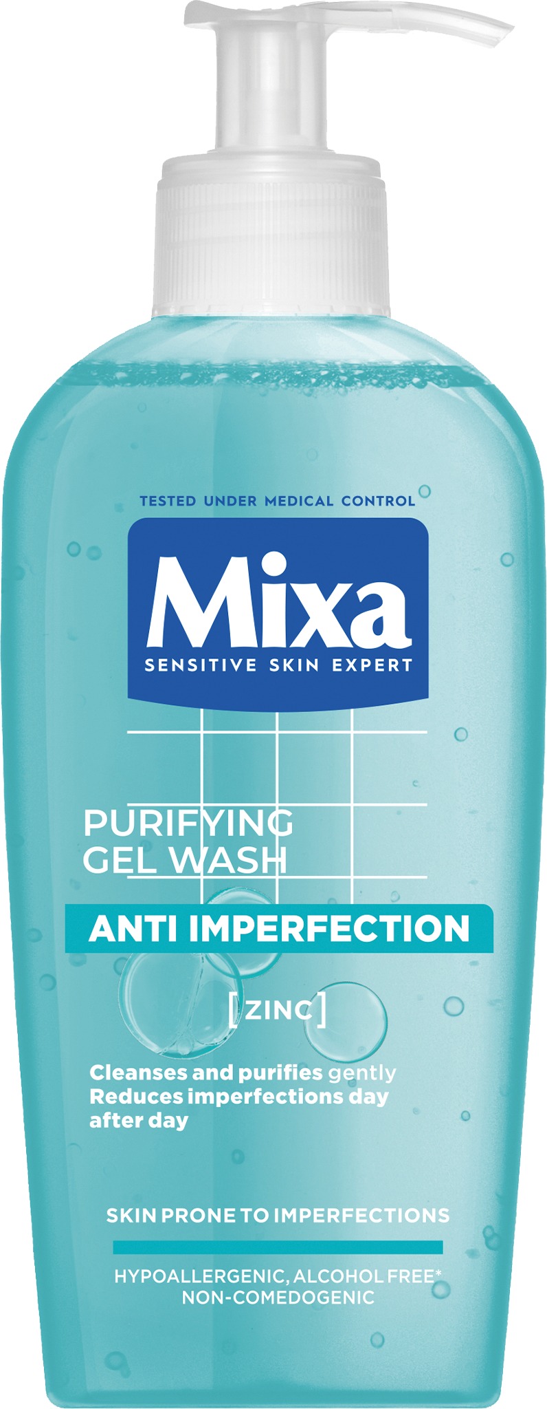 MIXA Anti-Imperfection Soapless Purifying Cleansing Gel 200 ml