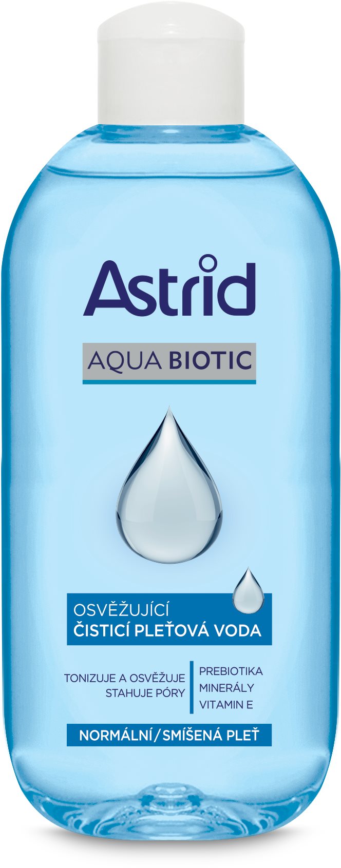 ASTRID Aqua Biotic Čisticí pleťová voda pro normální a smíšenou pleť 200 ml