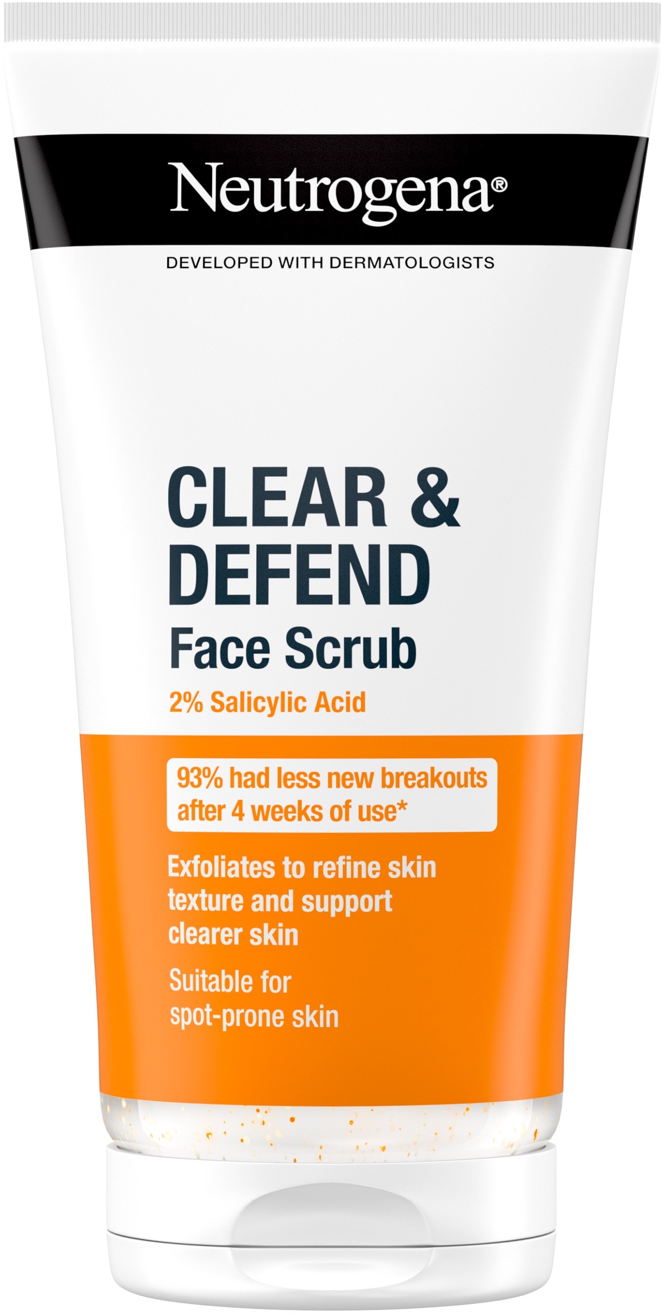 NEUTROGENA Clear & Defend Face Scrub 150 ml